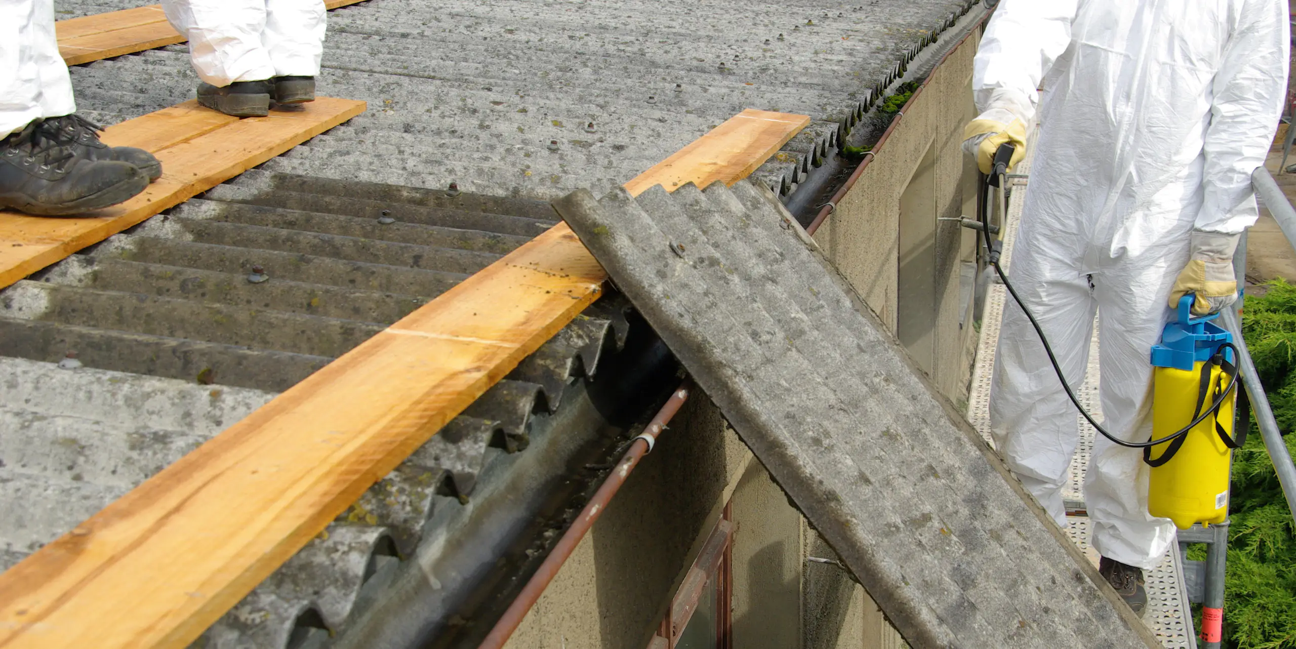 ongoing removal of asbestos